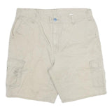 DICKIES Mens Shorts Beige Cargo Cotton Blend 2XL W36 Workwear Pockets