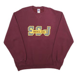 RUSSELL ATHLETIC Mens Maroon Simon & Jude Crew Neck XL Sweatshirt Cotton Blend