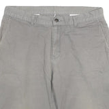 DICKIES Mens Shorts Grey Casual Cotton Blend 2XL W34 Workwear Durable