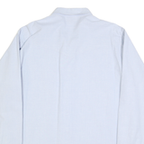 LEE Mens Light Blue Shirt XL Cotton Western Style Long Sleeve Button Fastening
