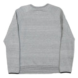 NIKE Mens Grey Sweatshirt Crew Neck S Lightweight Casual Sports Pullover