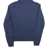 NIKE Womens Blue Pine Creek Volleyball Pullover Hoodie M Cotton Blend