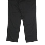 DICKIES Mens Black Classic Zip Trousers W40 L32 Workwear Durable Fit