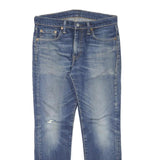 LEVI'S 511 Mens Slim Blue Denim Rinse Jeans W30 L28 Stylish Cotton Blend Zip
