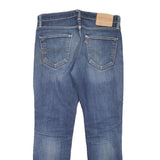 LEVI'S 511 Mens Slim Blue Denim Rinse Jeans W30 L28 Stylish Cotton Blend Zip