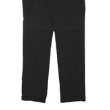 CUTTING EDGE Mens Polyester Blend Black Regular Fit Straight Trousers W30 L31