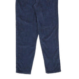 CASUCCI Womens Cotton Navy Regular Fit Straight Leg Trousers W26 L30 Classic