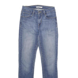 LEVI'S Mid Rise Skinny Womens Jeans Blue Regular Skinny Denim Light W27 L30
