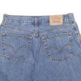 LEVI'S Womens Denim Blue Casual Shorts UK 10 W30 Classic Fit Cotton