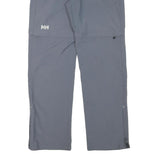 HELLY HANSEN Womens Grey Polyester Blend Regular Fit Straight Leg Trousers W28