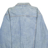 LEE Mens Blue Denim Button Cotton Jacket L Casual Vintage Style