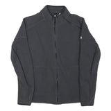 ADIDAS Mens Black Jacket S Polyester Blend Zip Plain Sportswear Lightweight