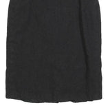 MAX MARA Womens Black Wool Pencil Knee Length Skirt UK 6 Elegant Formal Classic