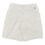 CARHARTT Mens Shorts Beige Casual Relaxed Fit M W31 Durable Cotton Blend