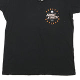 HARLEY DAVIDSON Womens Black Ride Free Graphic T-Shirt 2XL Short Sleeve V-Neck