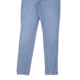 LEVI'S Womens Blue Slim Skinny Denim Light W28 L30 Stretch Cotton Blend Jeans