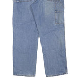 DICKIES Mens Jeans Blue Regular Straight Denim Light W36 L30 Workwear