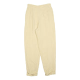 COMMA Womens Beige Relaxed Tapered Trousers W26 L28 Lightweight Fashion