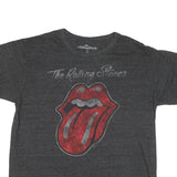 THE ROLLING STONES Mens Black Graphic T-Shirt XL Short Sleeve Crew Neck Band