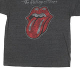 THE ROLLING STONES Mens Black Graphic T-Shirt XL Short Sleeve Crew Neck Band