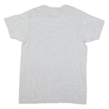 LEVI'S Mens Grey Graphic T-Shirt M Short Sleeve Crew Neck Cotton Blend Casual
