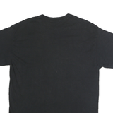 GILDAN Mens Black Panthers Baseball Graphic T-Shirt L Short Sleeve Crew Neck