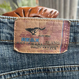 Re&X Jeans - 32W UK 12 Blue Cotton