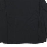 CHAMPION Mens Black & Grey Long Sleeve Crew Neck Graphic T-Shirt M Cotton Blend