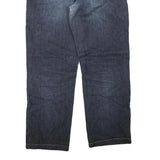 DICKIES Mens Regular Fit Blue Denim Jeans W36 L29 Zip Cotton Blend Workwear