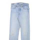 LEVI'S Womens Jeans Blue Regular Straight Denim Light W24 L26 Classic Cotton