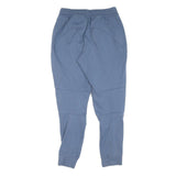 ADIDAS Mens Joggers Blue Navy Slim Tapered S W28 L26 Cotton Blend Sportswear