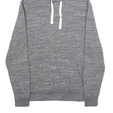 C&A Mens Grey Hoodie M Casual Cotton Blend Pullover Drawstring Hooded Sweatshirt