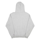 CHAMPION Mens Grey Hoodie L Chowan University Graphic Cotton Blend Pullover