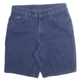 LEE Mens Denim Shorts Blue L W34 Classic Fit Cotton Blend Casual