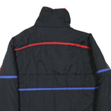 PACIFIC TRAIL Mens Black & Red Outdoor Jacket L Polyester Blend Zip Track