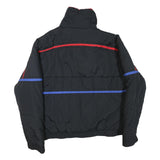 PACIFIC TRAIL Mens Black & Red Outdoor Jacket L Polyester Blend Zip Track