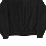 TRI-MOUNTAIN Mens Black Yellow Zip Jacket XL Polyester Plain Outdoor Casual