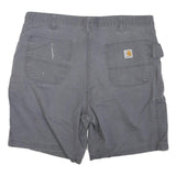 CARHARTT Mens Shorts Grey Relaxed Fit Cargo XL W40 Workwear Utility Durable