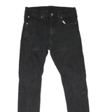 LEVI'S Womens Slim 512 Bootcut Denim Black Jeans Cotton Blend W28 L28 Classic