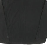 STARTER Mens Black Zip Jacket M Cotton Plain Casual Lightweight Outerwear