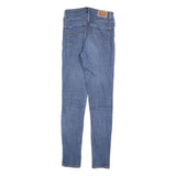 LEVI'S 721 Womens Slim Skinny Denim Medium Wash W26 L32 Stylish Comfortable