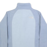 THE NORTH FACE Womens Blue Zip Jacket M Polyester Fleece Casual Outerwear
