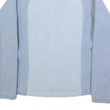 THE NORTH FACE Womens Blue Zip Jacket M Polyester Fleece Casual Outerwear