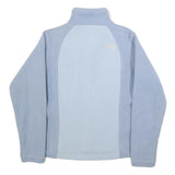 THE NORTH FACE Womens Blue Zip Jacket M Polyester Fleece Casual Outerwear