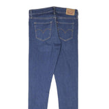 LEVI'S Womens Jeans Blue Slim Skinny Denim Medium W28 L28 Zip Cotton Blend