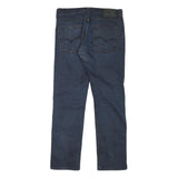 LEVI'S Mens Jeans Blue Regular Straight Denim W32 L29 Classic Style Zip Closure