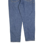 CARHARTT Mens Blue Regular Fit Straight Denim Jeans W34 L30 Workwear Zip Closure