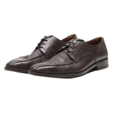 LLOYD Oxford Shoes Brown Leather Mens UK 10.5