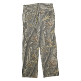 OUTFITTERS RIDGE Mens Cotton Blend Camouflage Regular Fit Straight Leg Trousers
