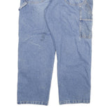 DICKIES Mens Regular Fit Blue Denim Straight Jeans W36 L29 Workwear Cotton Blend